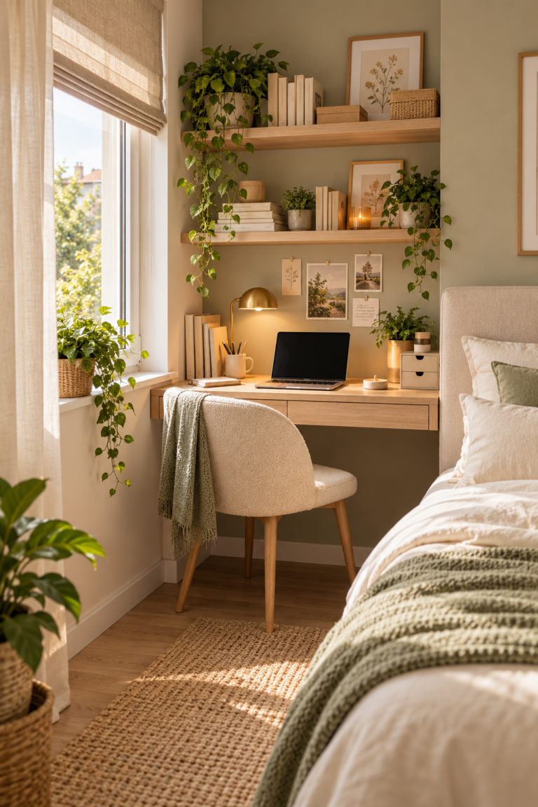 Aménager un bureau dans une petite chambre